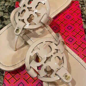Tory Burch sea shell pink Miller sandal